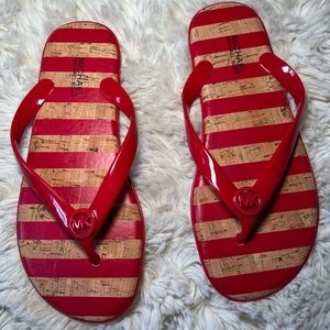 Michael Kors Flip Flop; size 6; NWOT